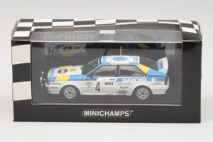 Audi Quattro #4 S. Blomqvist / B. Cederberg Rally Sweden Winner 1982 Minichamps 1:43 430821904 Метал — снимка 4 от 4