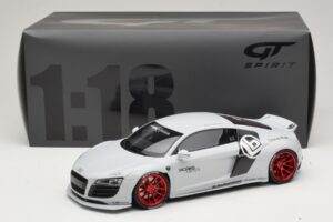 Audi R8 42 Liberty Walk Бял GT Spirit 1:18 GT325 Смола — снимка 6 от 6