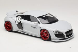 Audi R8 42 Liberty Walk Бял GT Spirit 1:18 GT325 Смола — снимка 4 от 6