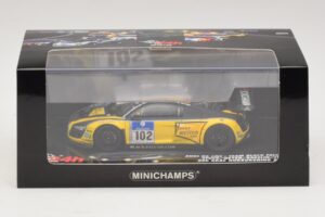 Audi R8 LMS GT3 #102 H-J. Stuck / H. Heyer Black Falcon 24 Hours of Nurburgring 2010 Minichamps 1:43 437101912 Метал — снимка 5 от 5