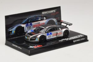 Audi R8 LMS GT3 #111 Metha / Breslin Black Falcon 24 Hours of Nurburgring 2010 Minichamps 1:43 437101911 Метал — снимка 2 от 5