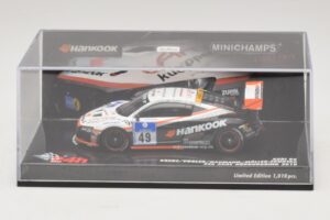 Audi R8 LMS GT3 #49 Krebs / Vogler Hankook 24 Hours of Nurburgring 2010 Minichamps 1:43 437101949 Метал — снимка 4 от 5