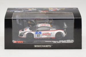 Audi R8 LMS GT3 #97 Phoenix Racing 24 Hours of Nurburgring 2010 Minichamps 1:43 437101997 Метал — снимка 5 от 5