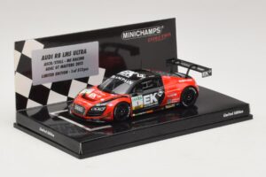 Audi R8 LMS Ultra #1 EK S. Asch / Stoll ADAC GT Masters 2013 Minichamps 1:43 437130101 Метал — снимка 2 от 5