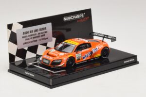 Audi R8 LMS Ultra #100 MS Racing Patel / Dobitsch ADAC GT Masters 2013 Minichamps 1:43 437130100 Метал — снимка 2 от 5