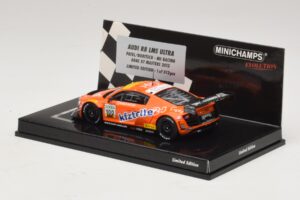 Audi R8 LMS Ultra #100 MS Racing Patel / Dobitsch ADAC GT Masters 2013 Minichamps 1:43 437130100 Метал — снимка 3 от 5