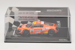 Audi R8 LMS Ultra #100 MS Racing Patel / Dobitsch ADAC GT Masters 2013 Minichamps 1:43 437130100 Метал — снимка 4 от 5