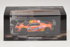 Audi R8 LMS Ultra #100 MS Racing Patel / Dobitsch ADAC GT Masters 2013 Minichamps 1:43 437130100 Метал — снимка 5 от 5