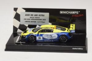 Audi R8 LMS Ultra #16 Busch 24 Hours of Nurburgring 2013 Minichamps 1:43 437130116 Метал