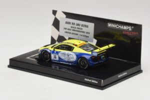 Audi R8 LMS Ultra #16 Busch 24 Hours of Nurburgring 2013 Minichamps 1:43 437130116 Метал — снимка 3 от 5
