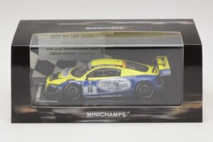 Audi R8 LMS Ultra #16 Busch 24 Hours of Nurburgring 2013 Minichamps 1:43 437130116 Метал — снимка 5 от 5