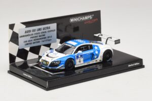 Audi R8 LMS Ultra #4 Phoenix Racing Ammermuller / H-J. Stuck 24 Hours of Nurburgring 2013 Minichamps 1:43 437131304 Метал — снимка 2 от 5