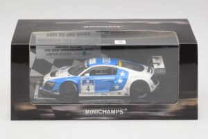 Audi R8 LMS Ultra #4 Phoenix Racing Ammermuller / H-J. Stuck 24 Hours of Nurburgring 2013 Minichamps 1:43 437131304 Метал — снимка 5 от 5