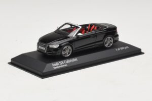 Audi S3 8P Кабриолет Черен Minichamps 1:43 437013030 Метал — снимка 2 от 4