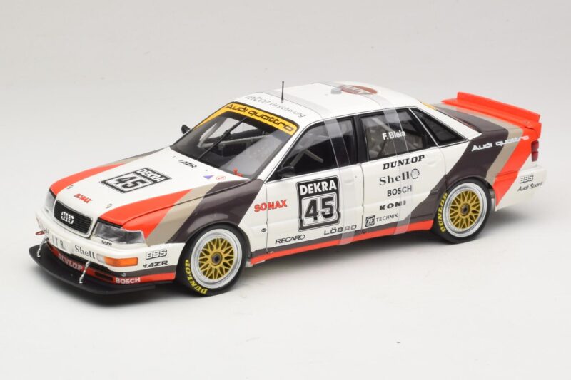 Audi V8 Quattro DTM #45 F. Biela Team AZR 1991 Minichamps 1:18 100911045 Метал