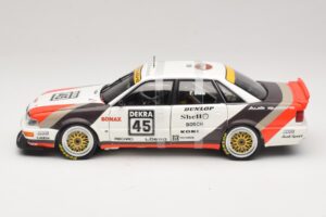 Audi V8 Quattro DTM #45 F. Biela Team AZR 1991 Minichamps 1:18 100911045 Метал — снимка 4 от 8