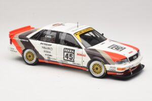 Audi V8 Quattro DTM #45 F. Biela Team AZR 1991 Minichamps 1:18 100911045 Метал — снимка 6 от 8