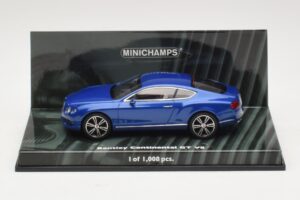 Bentley Continental GT V8 Син Металик Minichamps 1:43 436139982 Метал