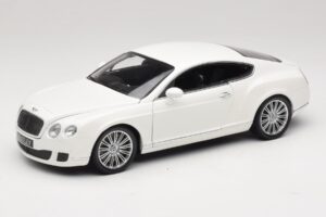 Bentley Continental GT Бял Резервна Кутия Minichamps 1:18 100139621-R1 Метал