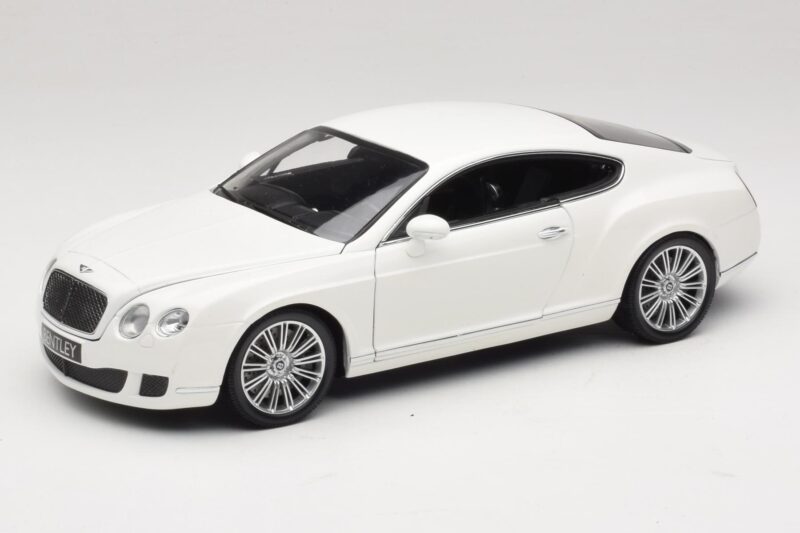 Bentley Continental GT Бял Резервна Кутия Minichamps 1:18 100139621-R1 Метал