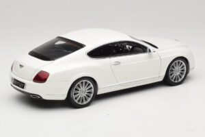 Bentley Continental GT Бял Резервна Кутия Minichamps 1:18 100139621-R1 Метал — снимка 3 от 8