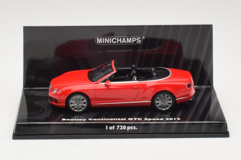 Bentley Continental GTC Speed Червен Minichamps 1:43 Bentley Continental GTC Speed Червен Minichamps 1:43 436139061 Метал