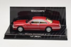 Bentley Continental R Червен Металик Minichamps 1:43 436139920 Метал