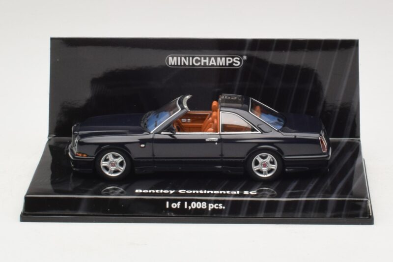Bentley Continental SC Тъмно Син Minichamps 1:43 436139990 Метал