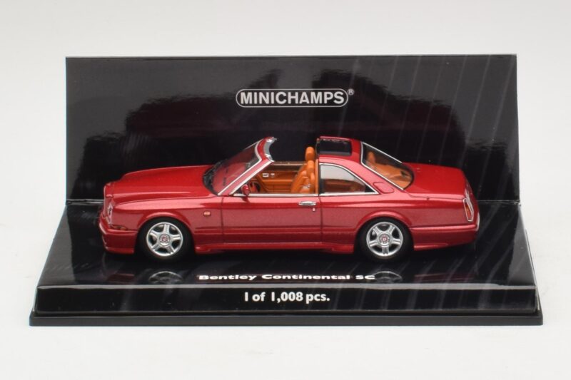 Bentley Continental SC Червен Металик Minichamps 1:43 436139991 Метал
