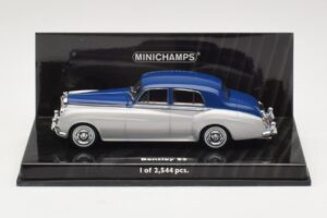 Bentley S2 Сребристо Синьо Minichamps 1:43 436139950 Метал