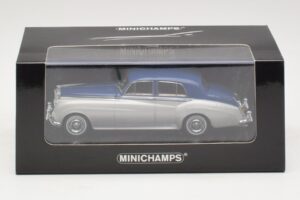 Bentley S2 Сребристо Синьо Minichamps 1:43 436139950 Метал — снимка 4 от 4
