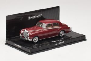 Bentley S2 Standard Saloon Червен Minichamps 1:43 436139951-O1 Метал — снимка 2 от 4