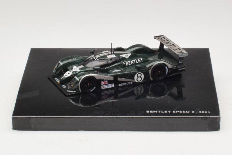 Bentley Speed 8 LMP900 #8 J. Herbert / D. Brabham / M. Blundell 24 Hours of Le Mans 2003 Minichamps 1:43 BL364 Метал