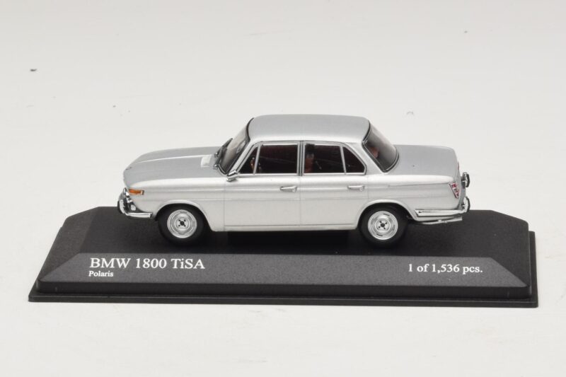 BMW 1800 TI/SA Сребърен Minichamps 1:43 BMW 1800 TI/SA Сребърен Minichamps 1:43 400025100 Метал