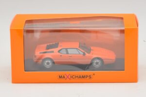 BMW M1 Оранжев Maxichamps 1:43 940025020 Метал — снимка 4 от 4