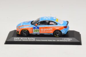 BMW M235i Pixum Team #309 Fischer / Konnerth 24 Hours of Nurburgring 2015 Minichamps 1:43 437152509 Метал