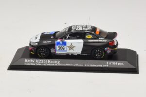 BMW M235i Ring Police Team #306 Carlsson 24 Hours of Nurburgring 2014 Minichamps 1:43 437142406 Метал