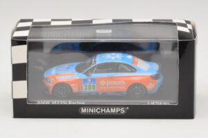 BMW M235i Team Adrenalin #308 Fischer / Zils 24 Hours of Nurburgring 2014 Minichamps 1:43 437142408 Метал — снимка 4 от 4