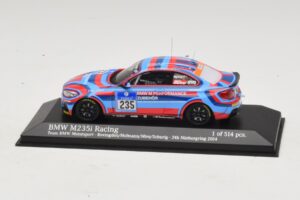 BMW M235i Team BMW Motorsport #235 Bovigdon 24 Hours of Nurburgring 2014 Minichamps 1:43 437142435 Метал