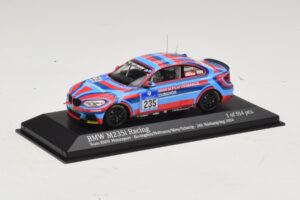 BMW M235i Team BMW Motorsport #235 Bovigdon 24 Hours of Nurburgring 2014 Minichamps 1:43 437142435 Метал — снимка 2 от 4