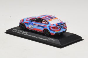 BMW M235i Team BMW Motorsport #235 Bovigdon 24 Hours of Nurburgring 2014 Minichamps 1:43 437142435 Метал — снимка 3 от 4