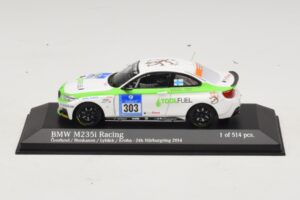 BMW M235i ToolFuel #303 Krohn 24 Hours of Nurburgring 2014 Minichamps 1:43 437142403 Метал