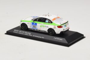 BMW M235i ToolFuel #303 Krohn 24 Hours of Nurburgring 2014 Minichamps 1:43 437142403 Метал — снимка 3 от 4