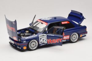 BMW M3 E30 Auto Maass #42 H. Becker DTM 1992 Minichamps 1:18 180922042 Метал — снимка 2 от 8