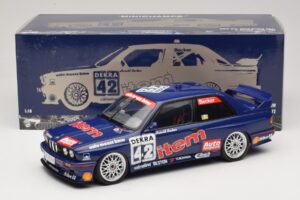 BMW M3 E30 Auto Maass #42 H. Becker DTM 1992 Minichamps 1:18 180922042 Метал — снимка 8 от 8