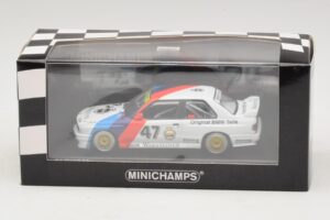 BMW M3 E30 M-Team Linder #47 Vogt / Herger Winners ETC Zolder 1987 Minichamps 1:43 430872047 Метал — снимка 4 от 4