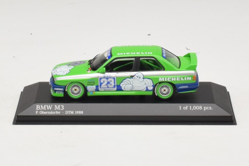 BMW M3 E30 Michelin #23 C. Oberndorfer DTM 1988 Minichamps 1:43 430882023 Метал