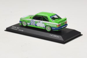 BMW M3 E30 Michelin #23 C. Oberndorfer DTM 1988 Minichamps 1:43 430882023 Метал — снимка 3 от 4