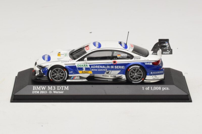 BMW M3 E92 DTM #2 D. Werner BMW Team Schnitzer DTM 2013 Minichamps 1:43 410132202 Метал