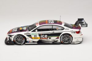 BMW M3 E92 DTM #21 M. Wittmann BMW Team MTEK 2013 Minichamps 1:18 100132221 Метал — снимка 4 от 8